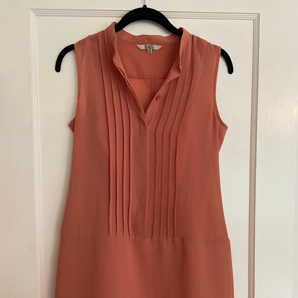 BB Dakota Terra Cotta  Sleeveless Dress with Slip